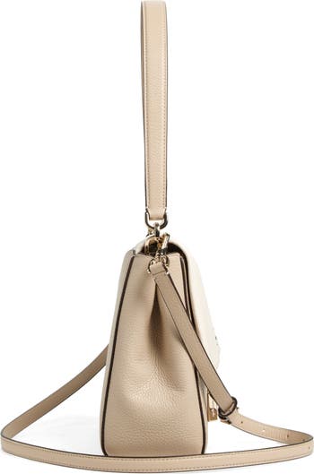 leila medium flap shoulder bag