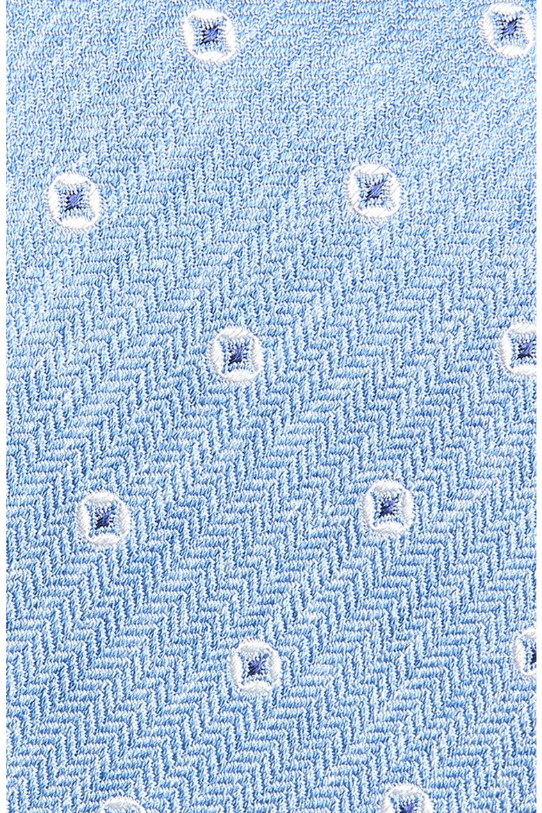 Neat Silk Tie, Alternate, color, SKY