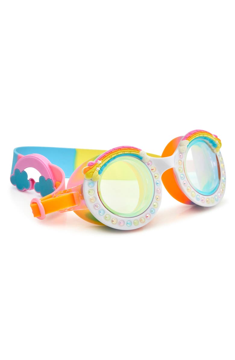 Bling2o Kids' Bling2o Rainbow Vibe Swim Goggles, Alternate, color,
