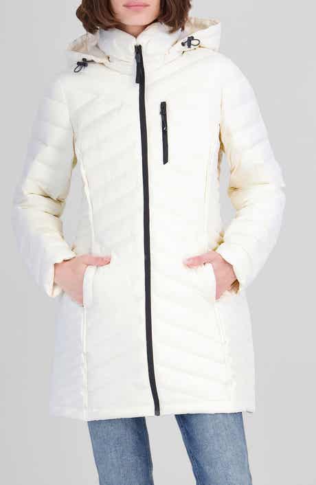 Water Resistant Stretch Puffer Coat