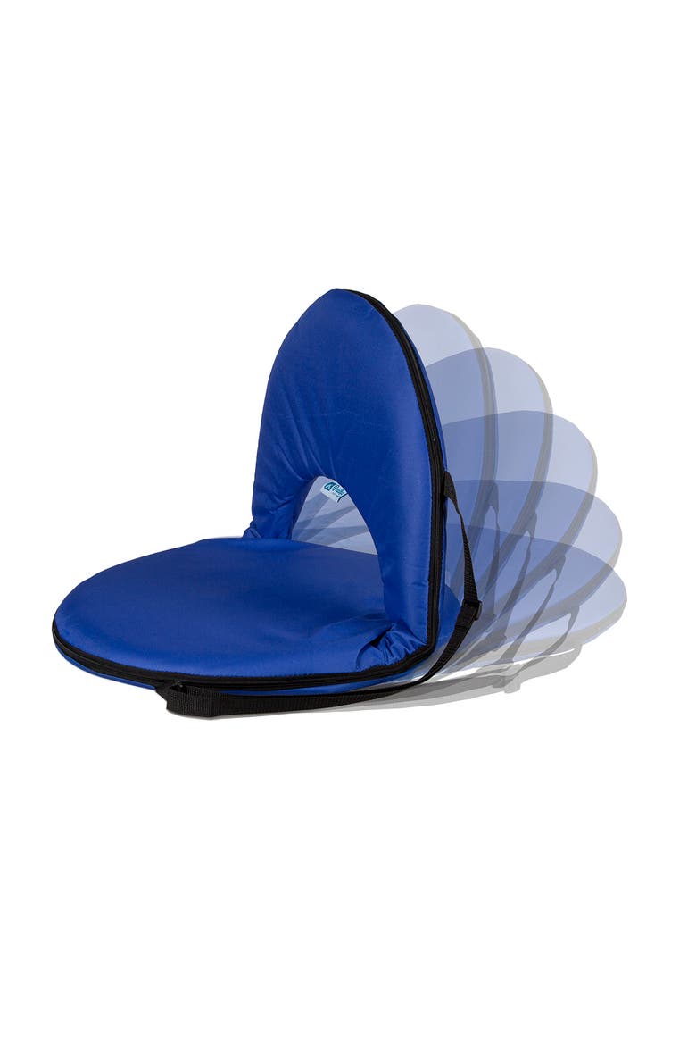 Multi Fold Padded Seat, Alternate, color, BLUE