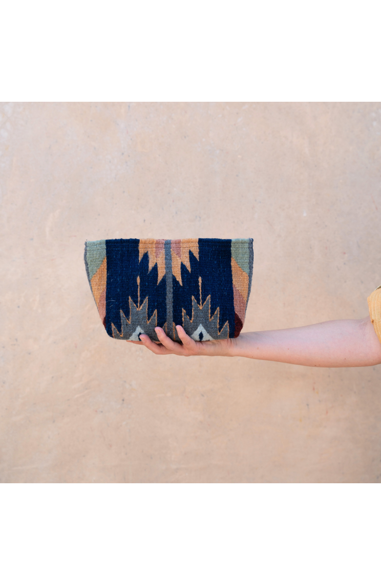 Amasouk Wild River Pouch, Alternate, color, Blue
