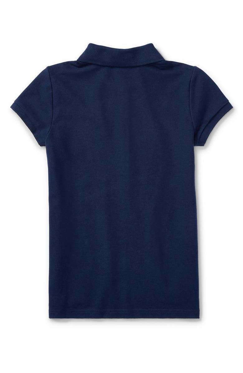 Polo Ralph Lauren Kids' Stretch Cotton Mesh Polo, Alternate, color, Refined Navy