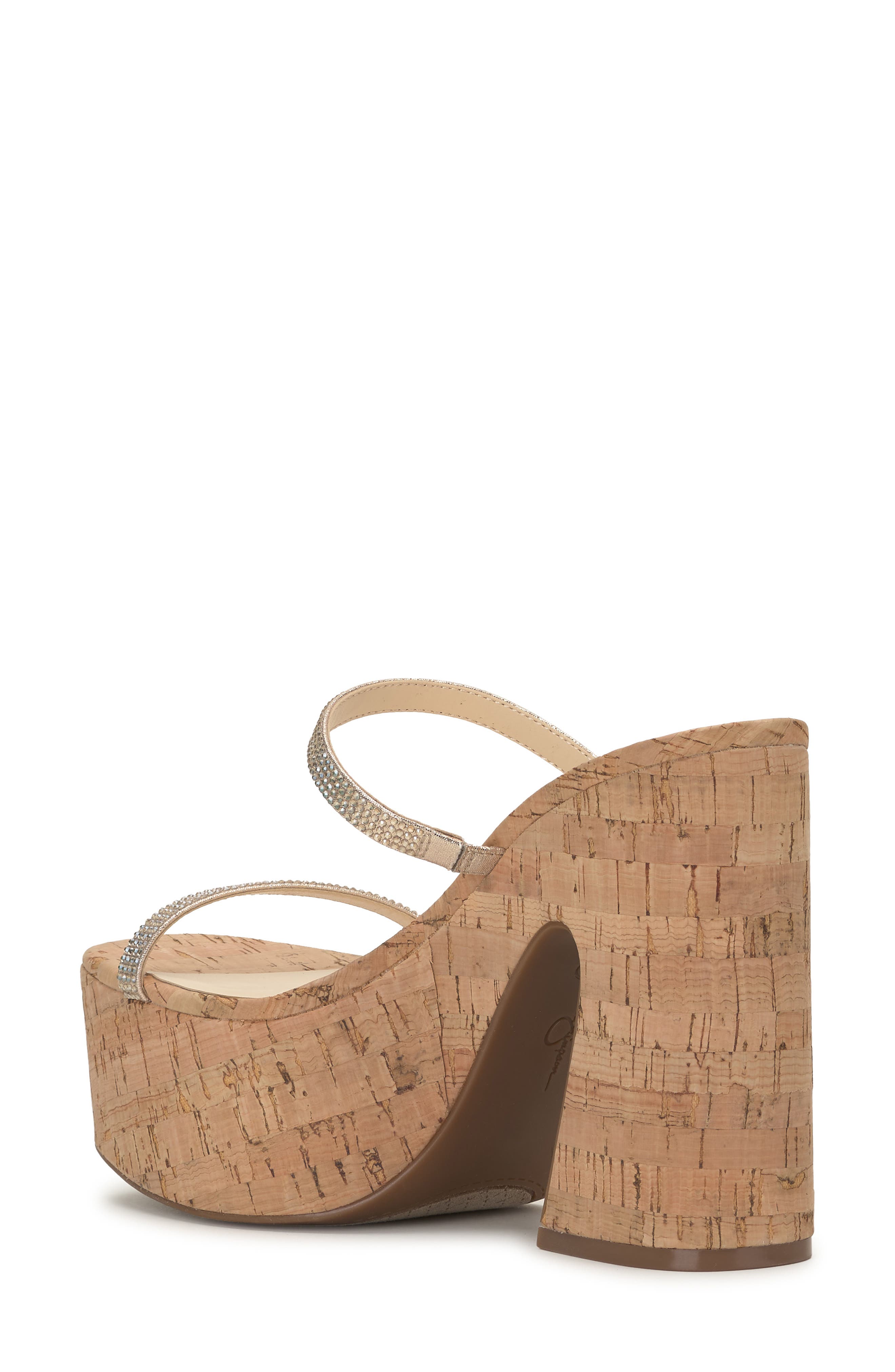 Jessica Simpson Samhita Platform Slide Sandal, Alternate, color, 