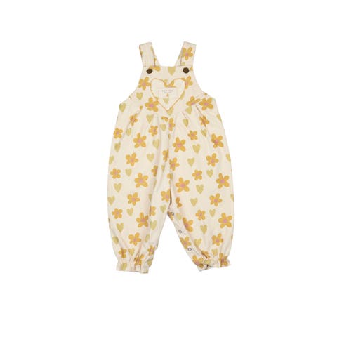 Heart Pocket Overalls (Toddler)