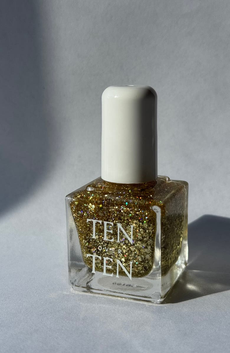 Tenoverten Gold Nail Polish Topper, Alternate, color, Bergen