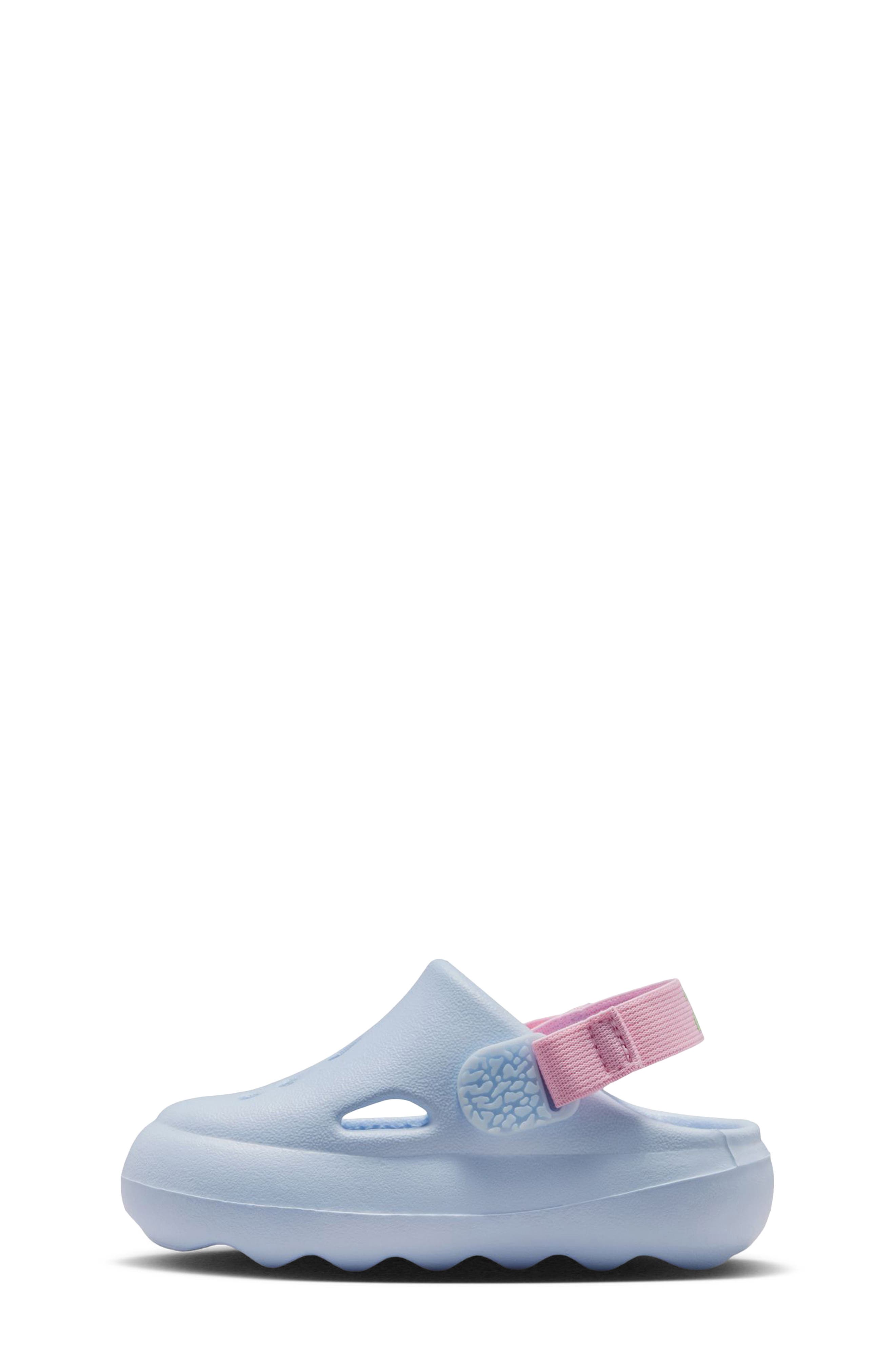 Jordan Kids' Hydrip Foam Clog, Alternate, color, Half Blue/ Green/ Soft Pink