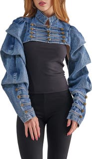 AZALEA WANG Merryn Cropped Jacket