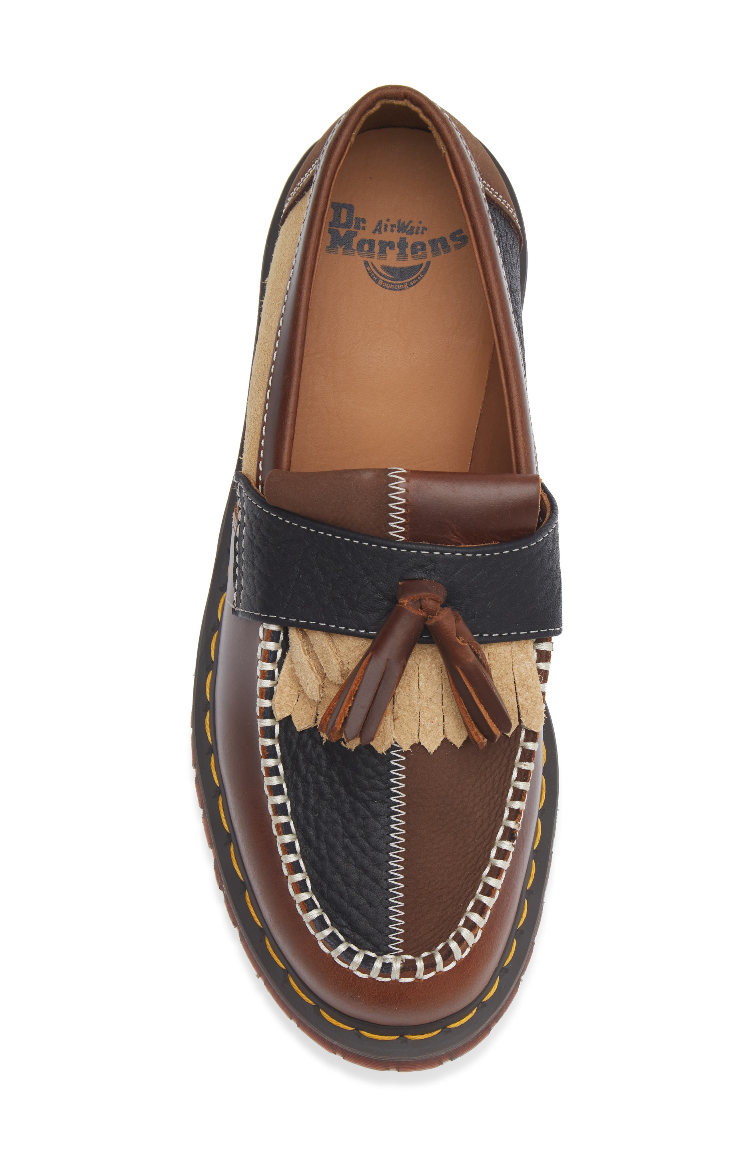 Adrian Tassel Loafer, Alternate, color, BUTTERSCOTCH DARK BROWN