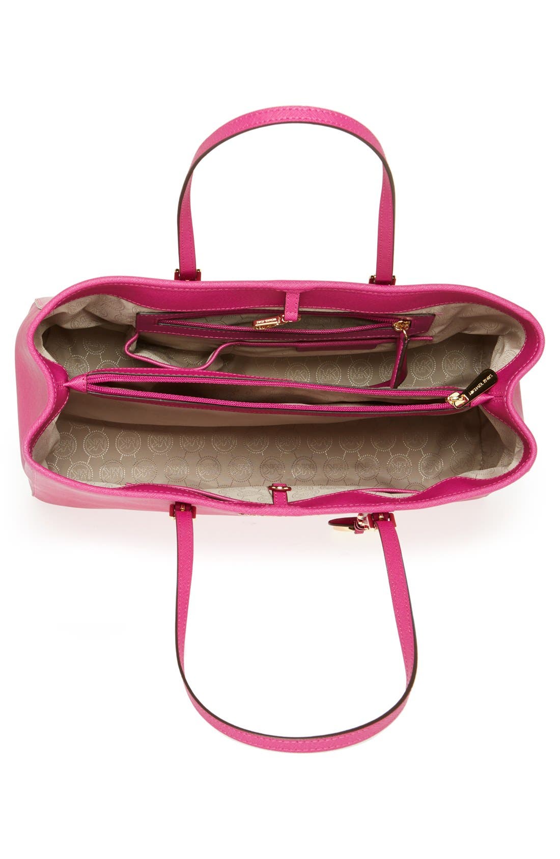'Jet Set - Large' Travel Tote, Alternate, color, FUSCHIA