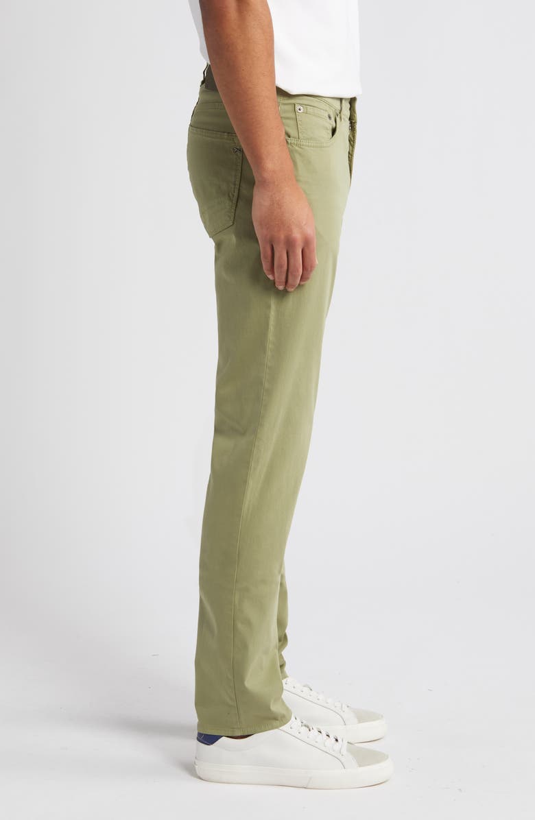 Brax Chuck Hi Flex Modern Fit Five-Pocket Pants, Alternate, color, Olive
