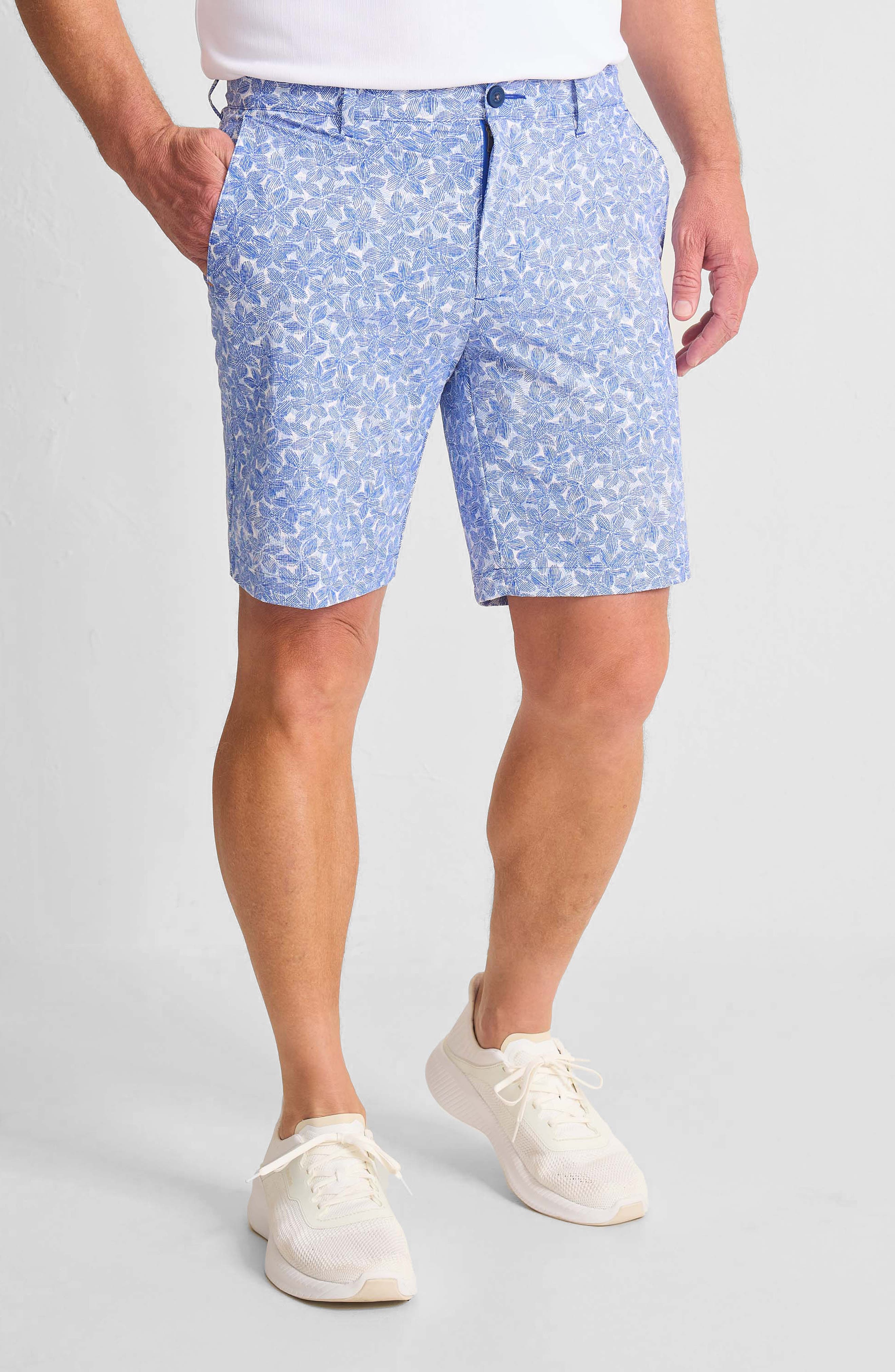 Tommy Bahama Chip Shot 9-Inch Sand Dollar Floral IslandZone® Shorts