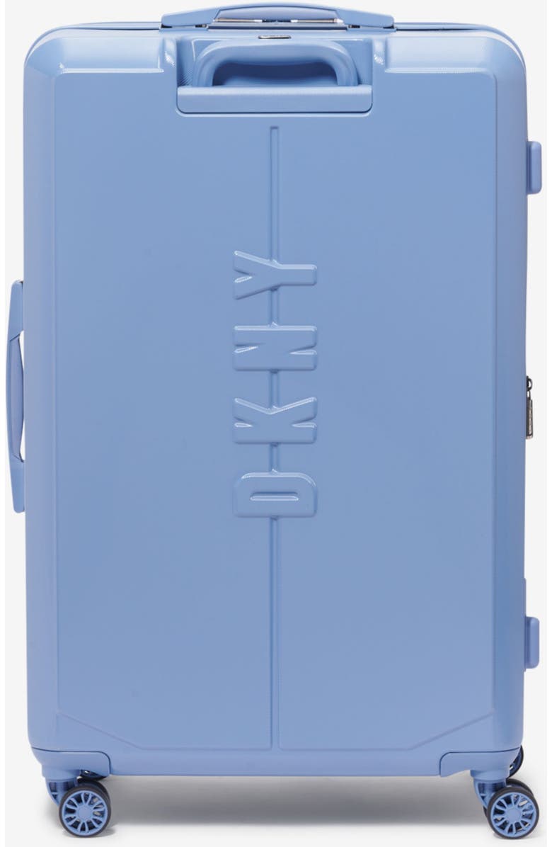 DKNY NYC 28" Upright Suitcase, Alternate, color, Blue Suede