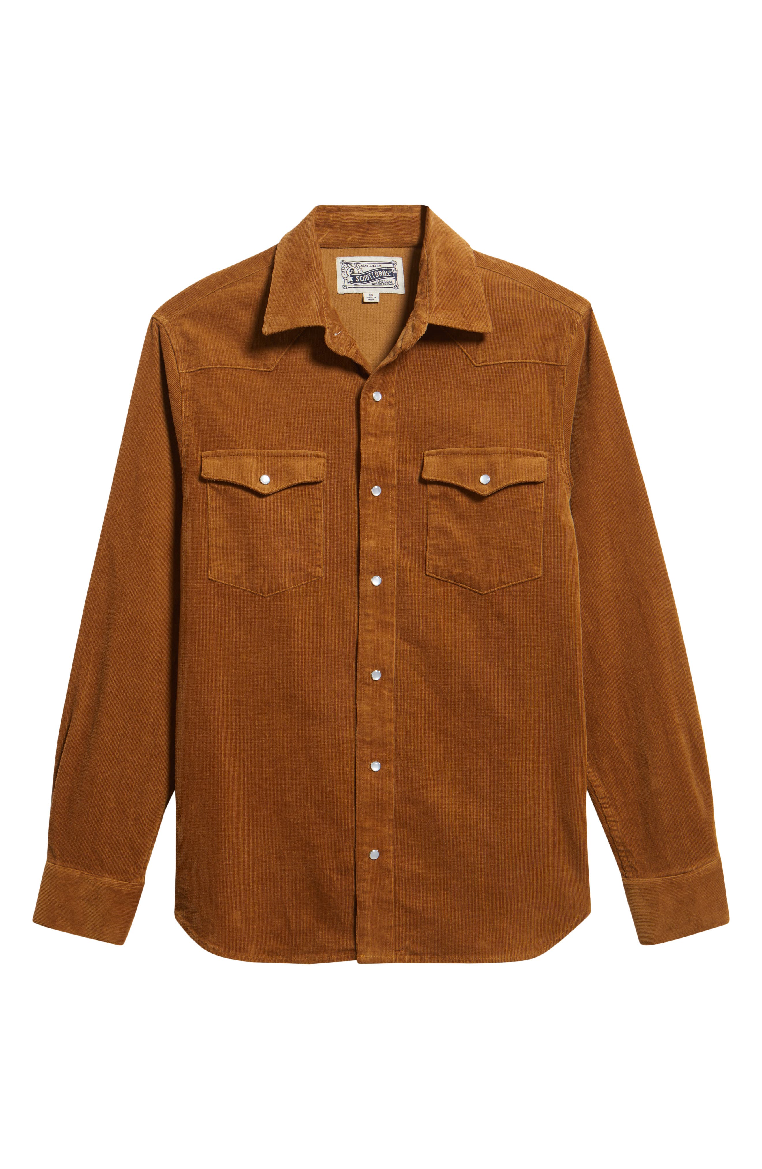 Cotton Corduroy Western Shirt (Men) | Nordstrom
