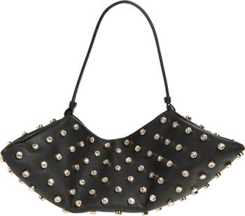 Altuzarra Origami Crystal Studded East/West Leather Bag | Nordstrom