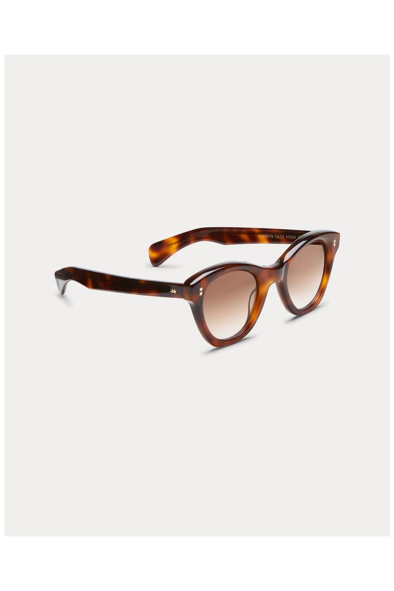 Audreyn Sunglasses, Alternate, color, Havana