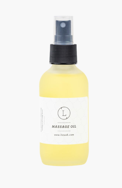Lizush Cbd Aromatherapy Eucalyptus Massage Oil With Cbd Natural Relaxing Body Massage Oil In Light Yellow