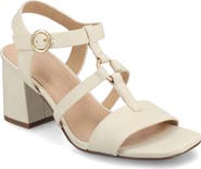 Journee Collection Merisol Block Heel Ankle Strap Sandal
