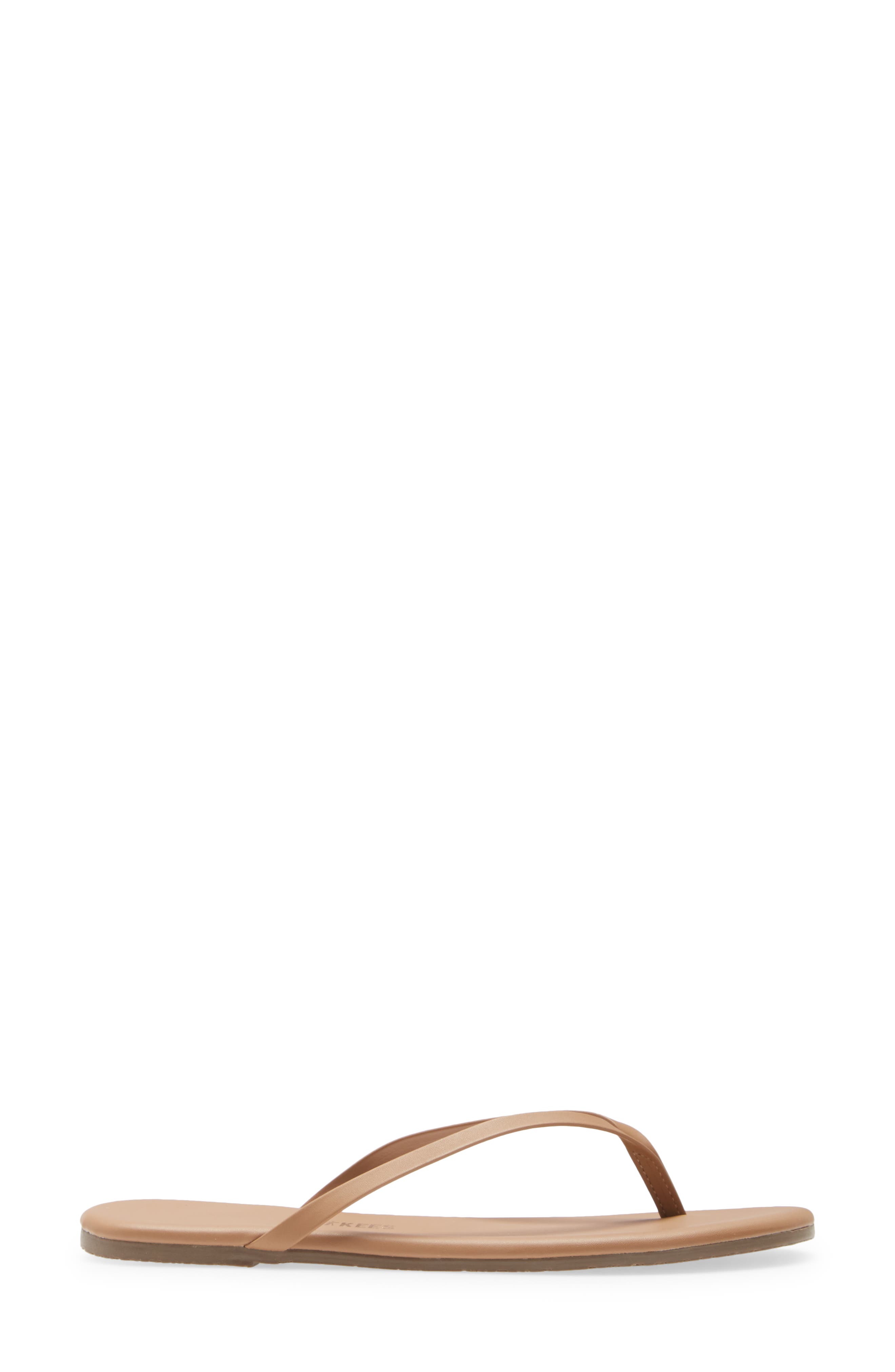 Foundations Matte Flip Flop, Alternate, color, BEACH BUM