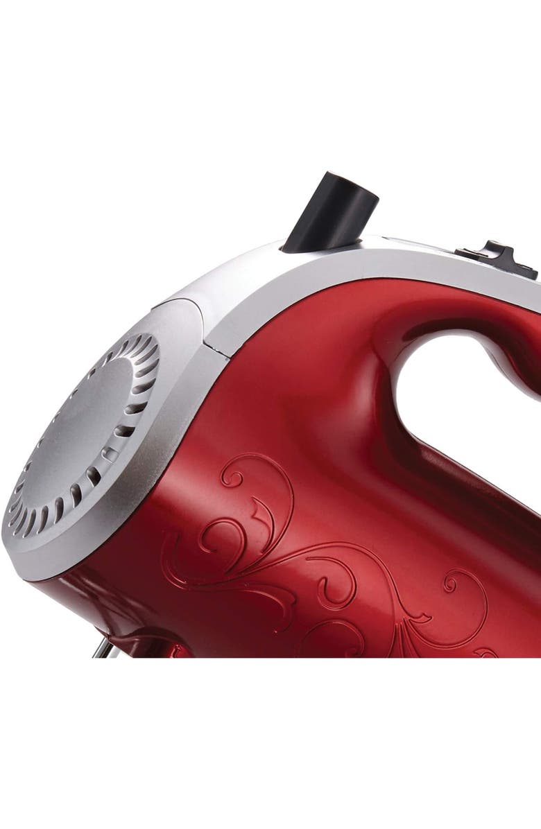 Brentwood Hand Mixer, Alternate, color, Red