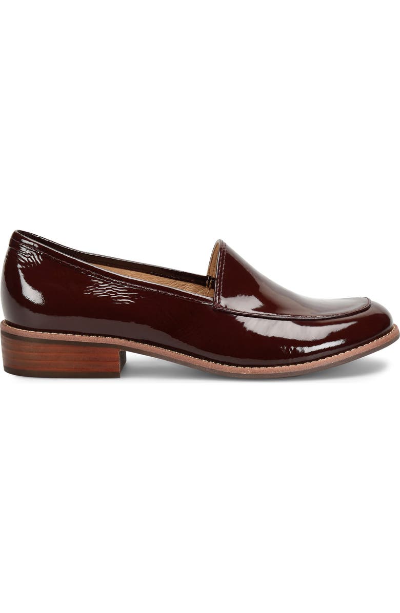 Söfft Napoli Loafer, Alternate, color, Burgundy
