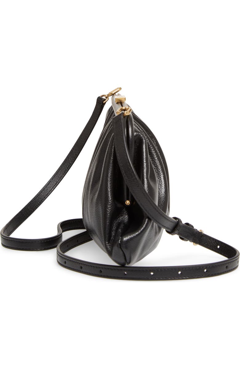 Balenciaga Extra Large Cloud Leather Clutch, Alternate, color,