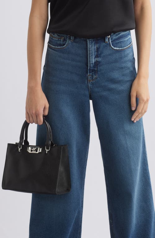 Rebecca Minkoff Mini Amour Leather Tote In Black