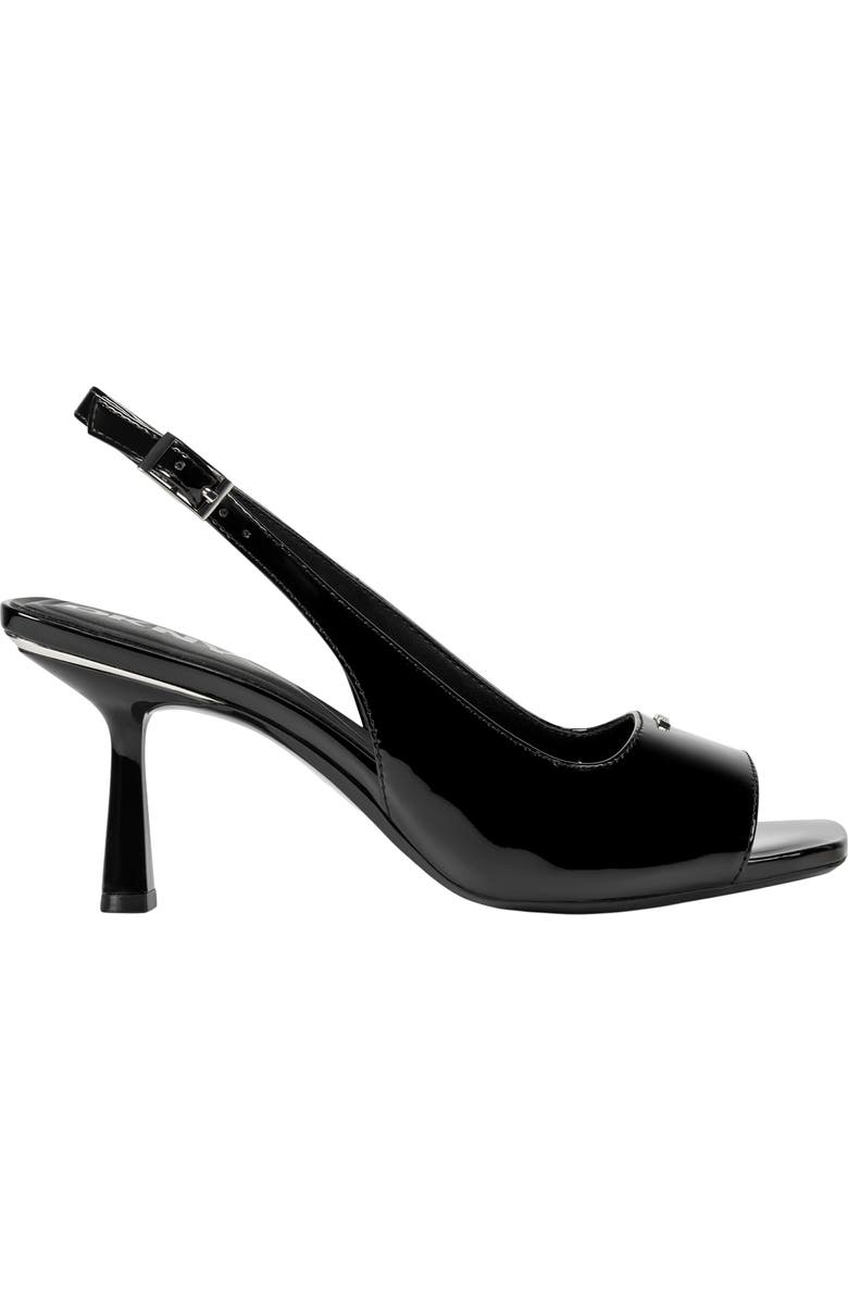 DKNY Niarsa Slingback Sandal, Alternate, color, Black