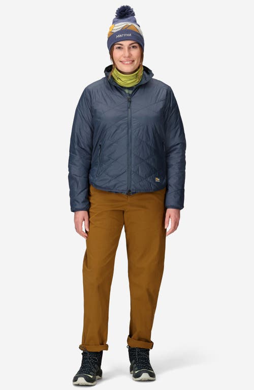 Marmot Onward Insulated Hooded Jacket In Black