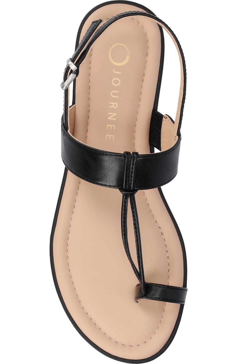 Journee Collection Gerra Toe Loop Sandal, Alternate, color,