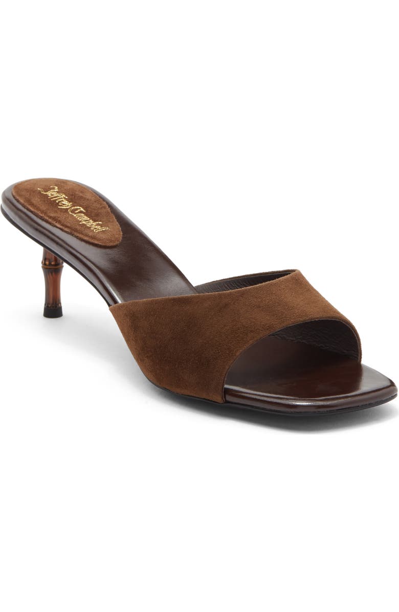 Jeffrey Campbell Ilocos Sandal, Main, color, Brown Suede