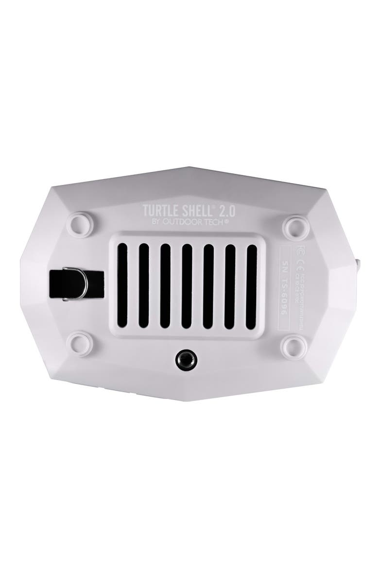 'Turtle Shell 2.0' Water Resistant Wireless Speaker, Alternate, color, WHITE