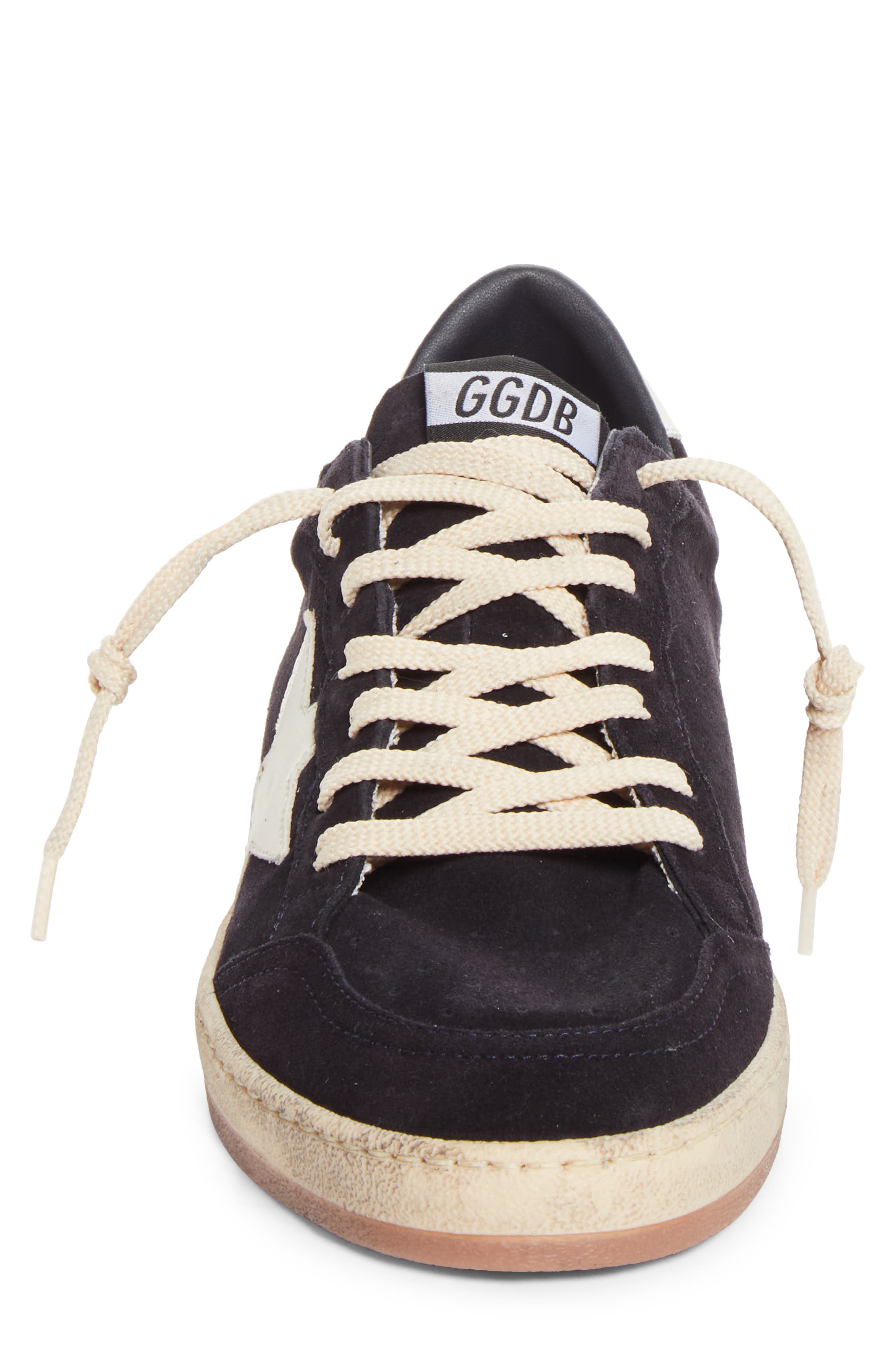Golden Goose Ball Star Sneaker, Alternate, color, Dark Blue/White