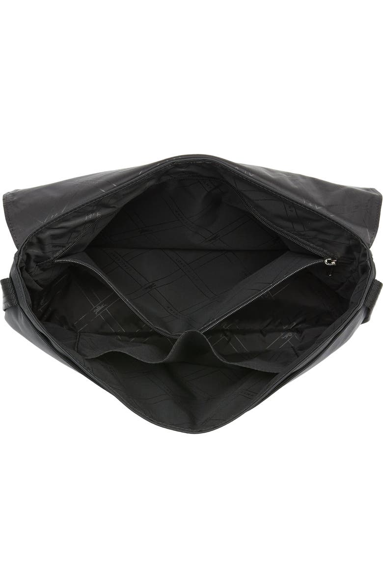 Longchamp Green District Flap Messenger Bag, Alternate, color,