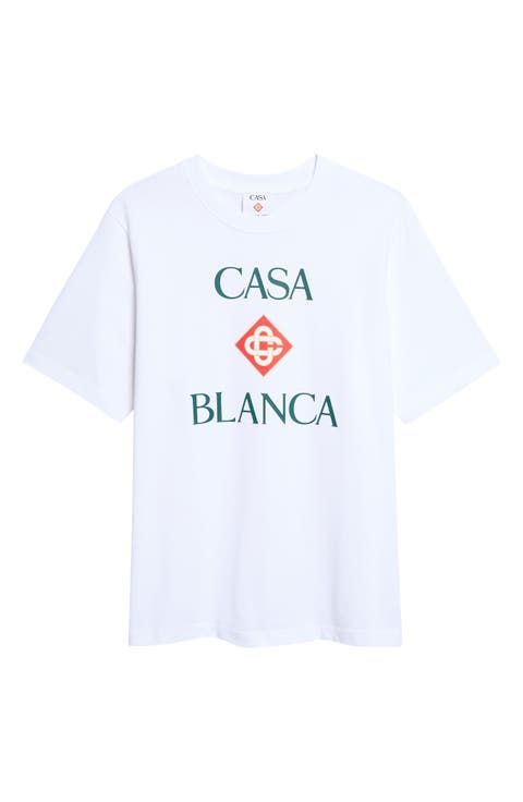 Diamond Logo Organic Cotton Graphic T-Shirt