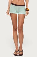 EDIKTED Loli Open Stitch Shorts