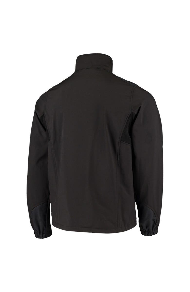 DUNBROOKE Men's Dunbrooke Black Carolina Panthers Circle Softshell Fleece Full-Zip Jacket, Alternate, color, Black