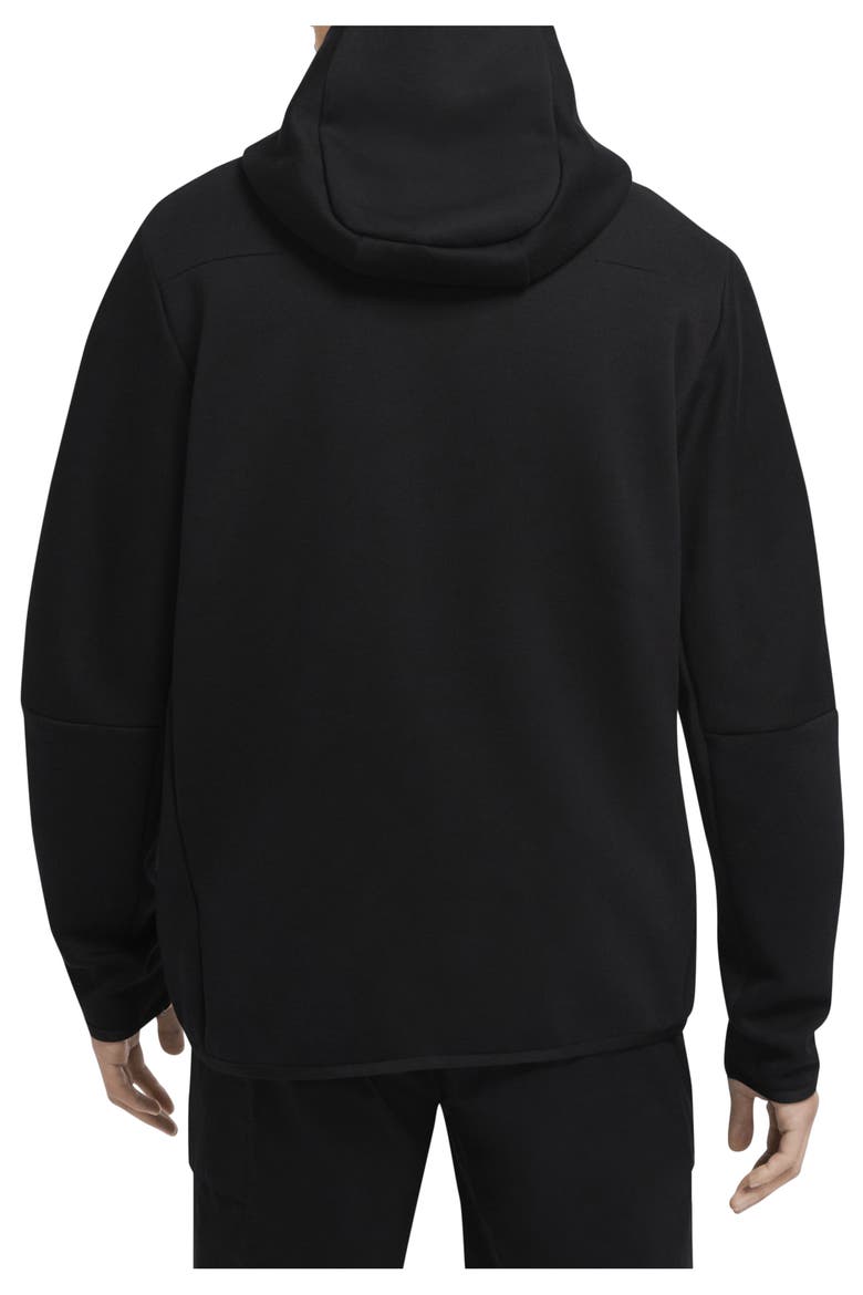 Sportswear Tech Fleece Zip Hoodie, Alternate, color, BLACK/ BLACK