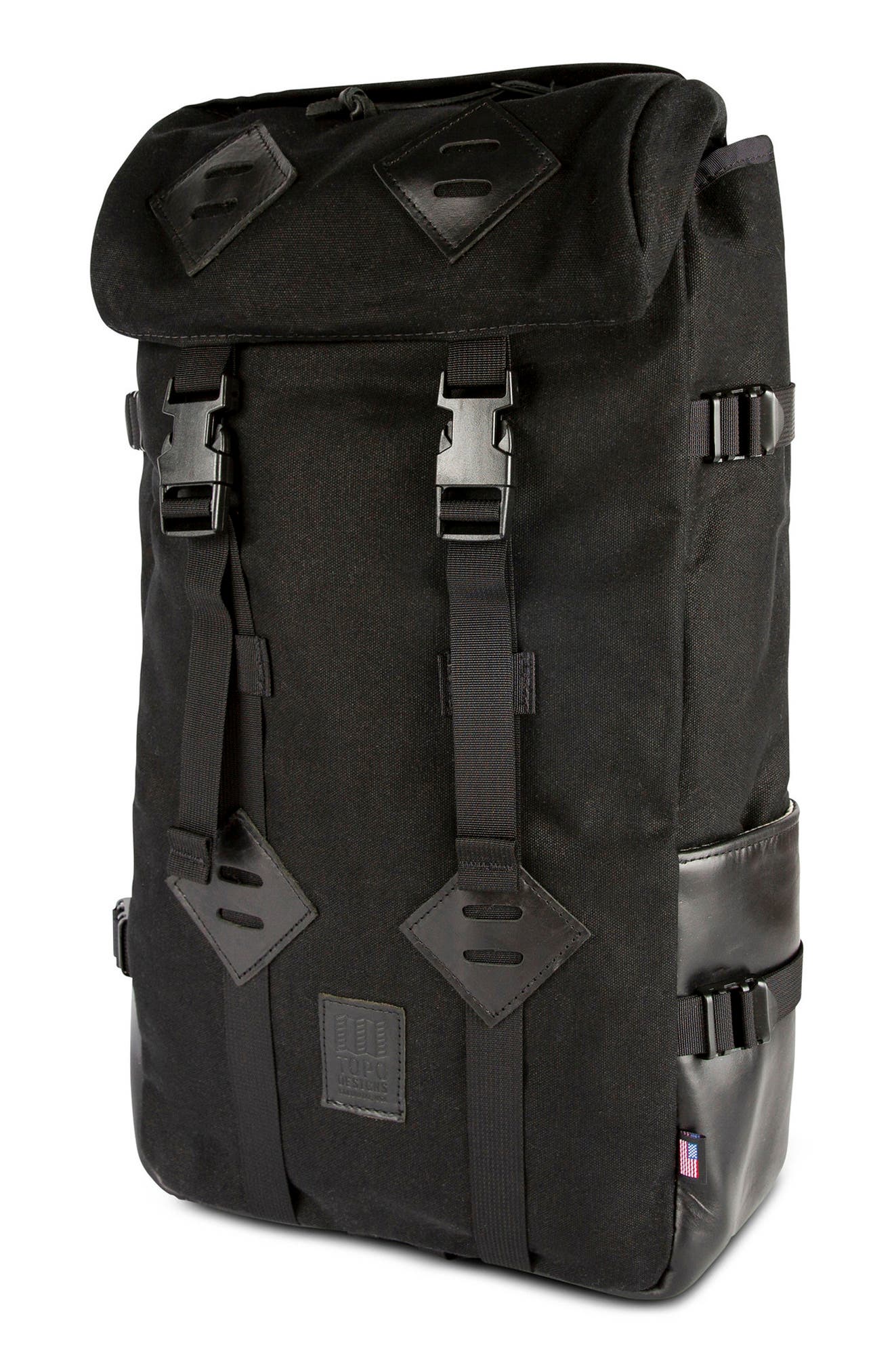 Topo Designs Klettersack Heritage Backpack, Alternate, color, 