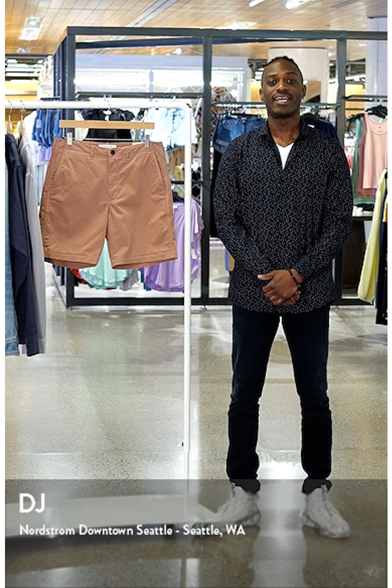 Men's Cotton Blend Chino Shorts video