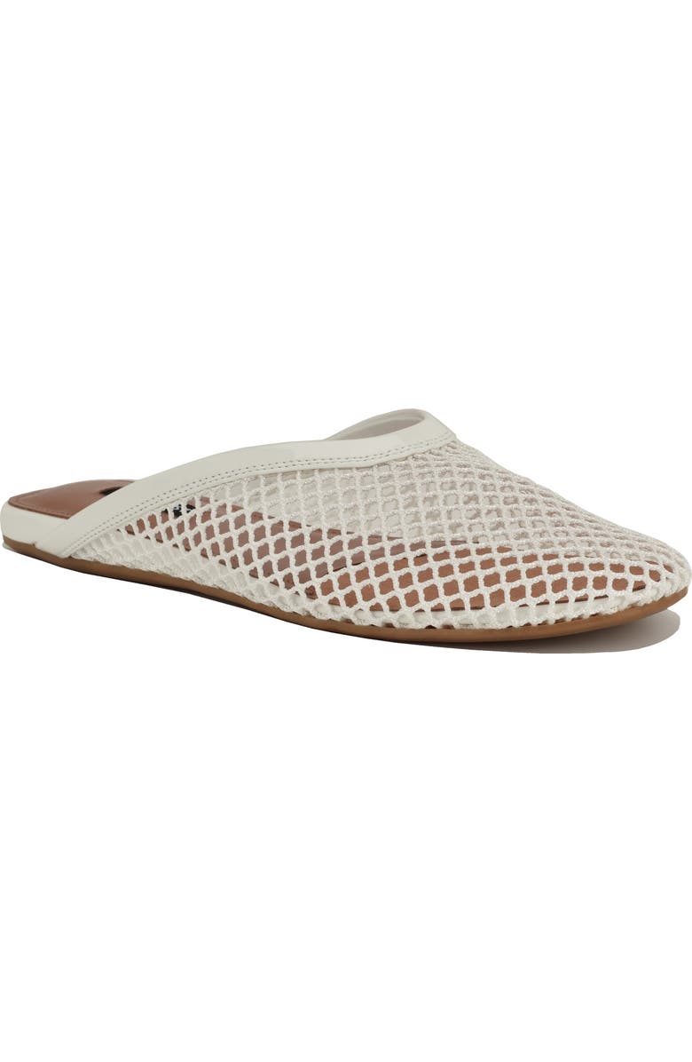Nine West Daniela Mesh Mule, Main, color, White