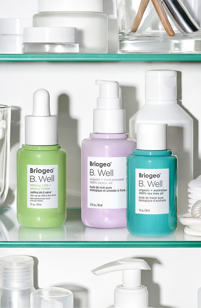 Briogeo B. Well Organic + Cold-Pressed 100% Castor Oil, Alternate, color,