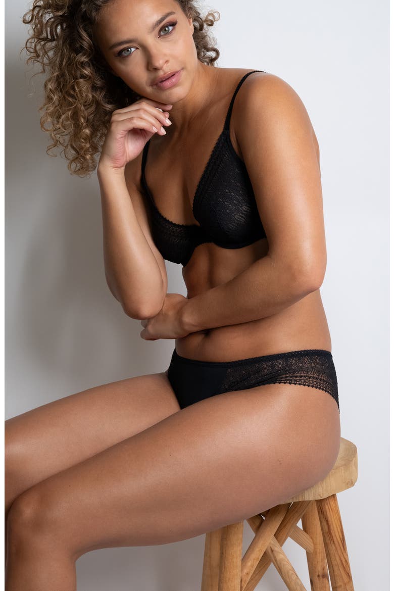 Leila Briefs, Alternate, color, BLACK
