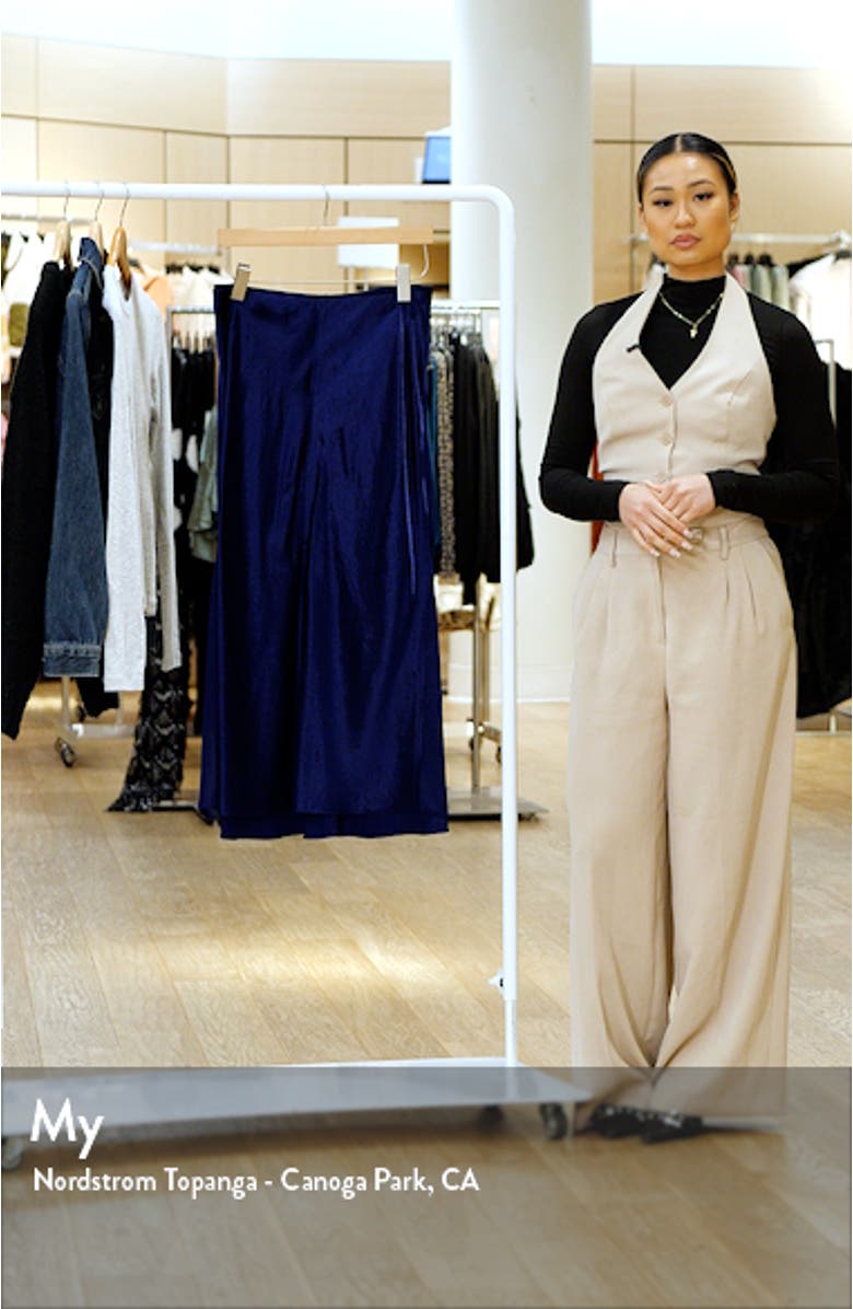 Mixed Media Panelled Skirt, sales video thumbnail