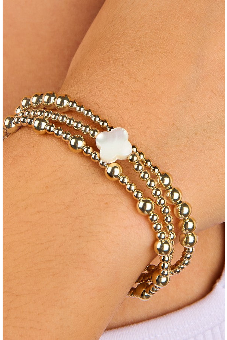 Alternating 3mm 5mm Bead Bracelet, Alternate, color, 6.5 Inch
