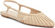 Open Edit Kaira Woven Slingback Flat