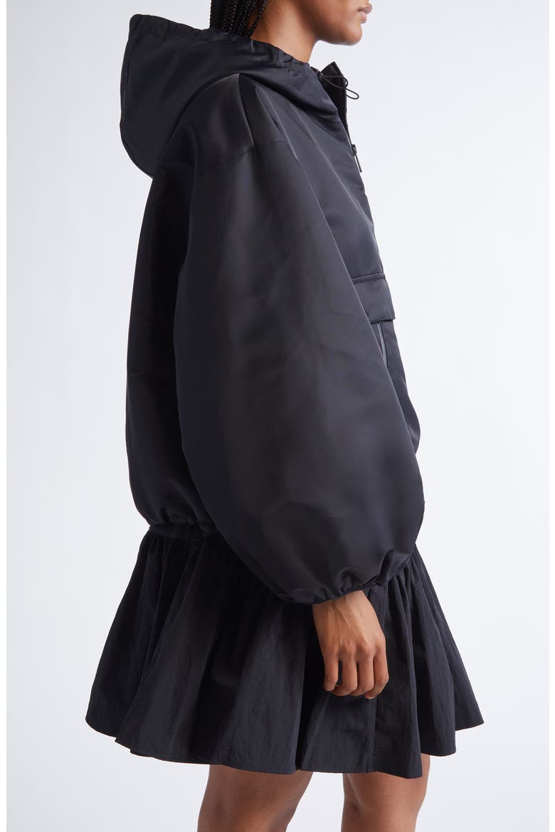 Beverly Technical Nylon Anorak, Alternate, color, BLACK