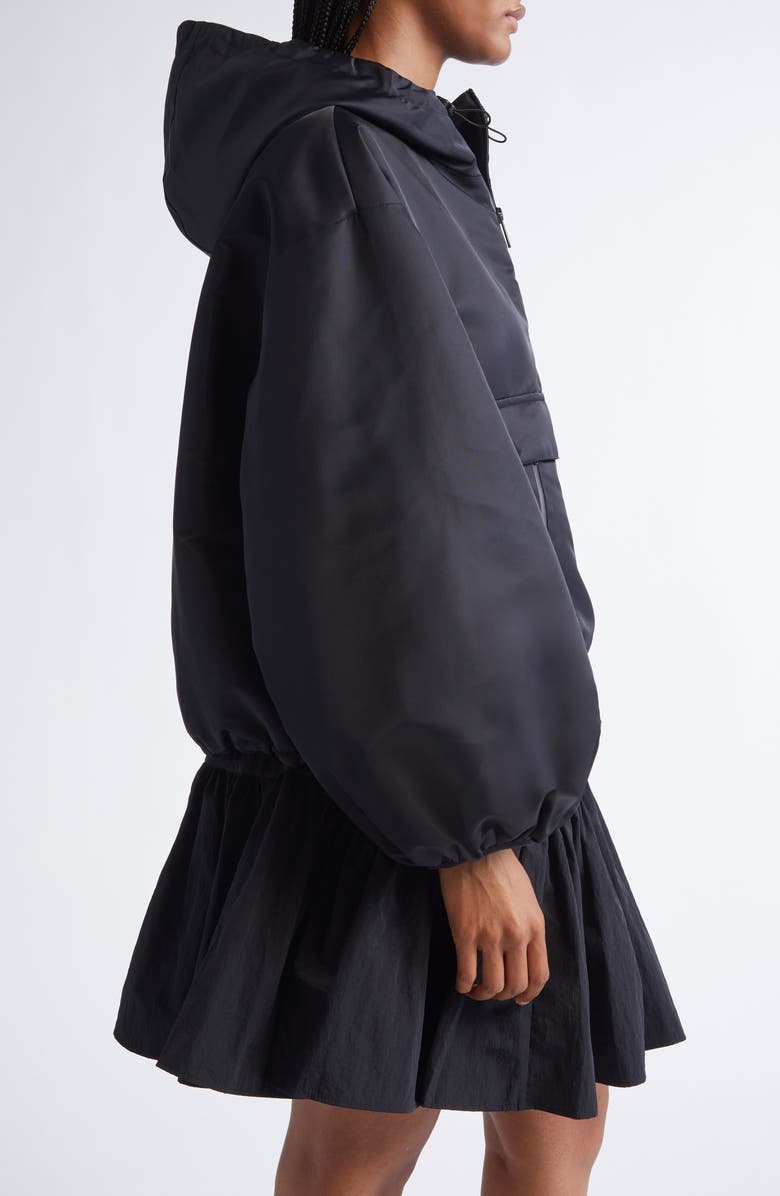 Cecilie Bahnsen Beverly Technical Nylon Anorak, Alternate, color, Black