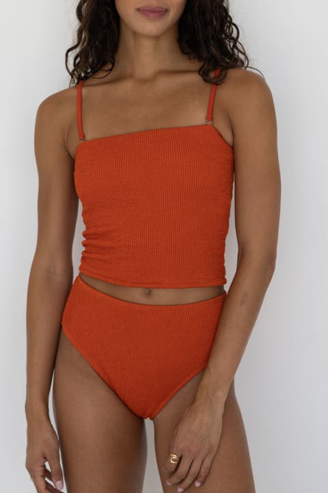 Ginger Strapless Tube Tankini Top