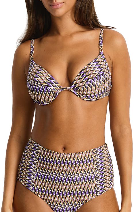 Tessera Underwire Push-Up Bikini Top